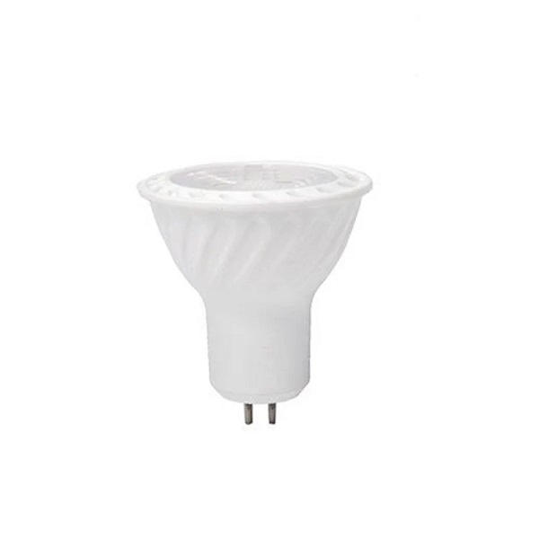 لامپ هالوژن ال ای دی 220 ولت 7 وات آذین پایه سوزنی (GU5.3)